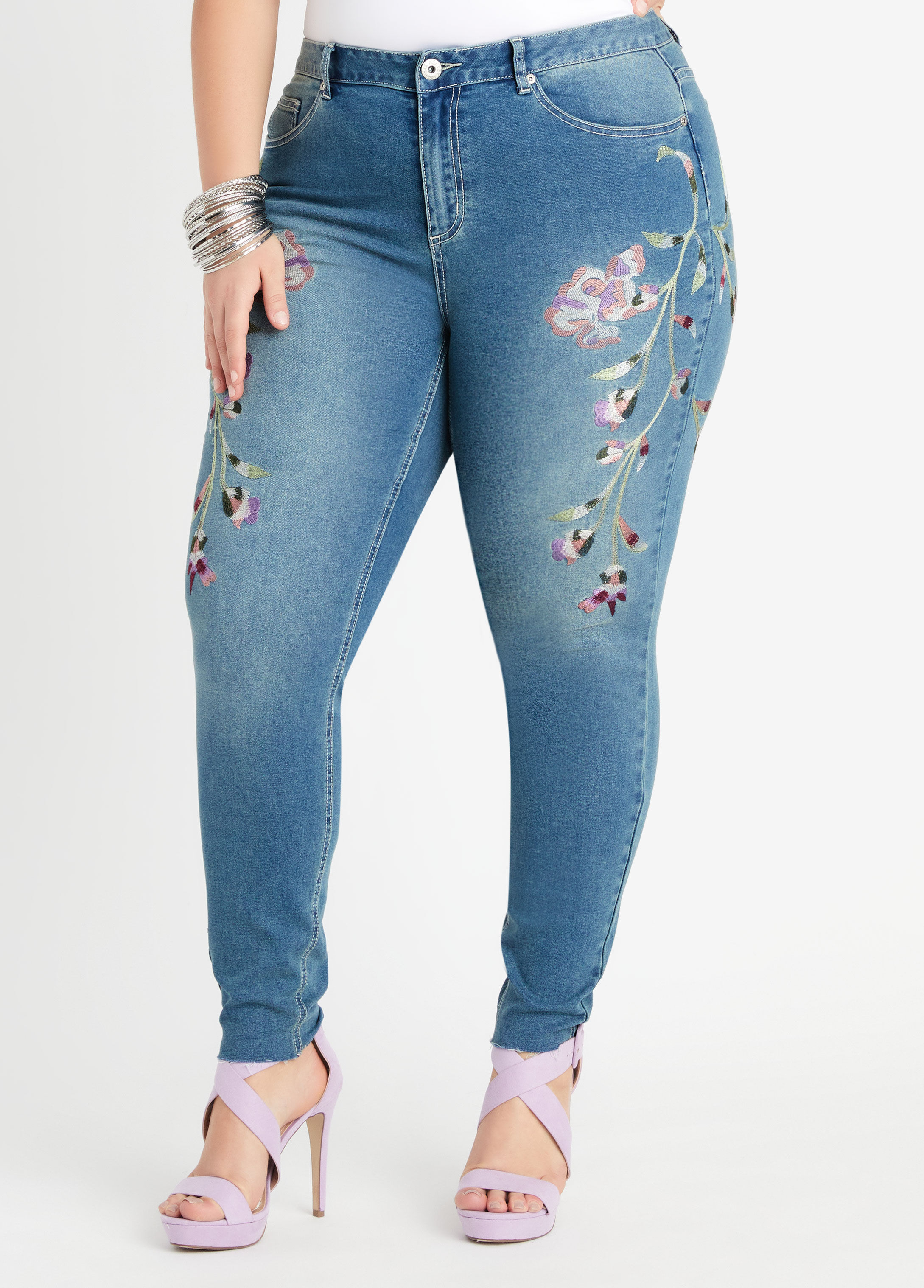 Jeans ☀ Bottoms | Ashley Stewart, Sizes ...